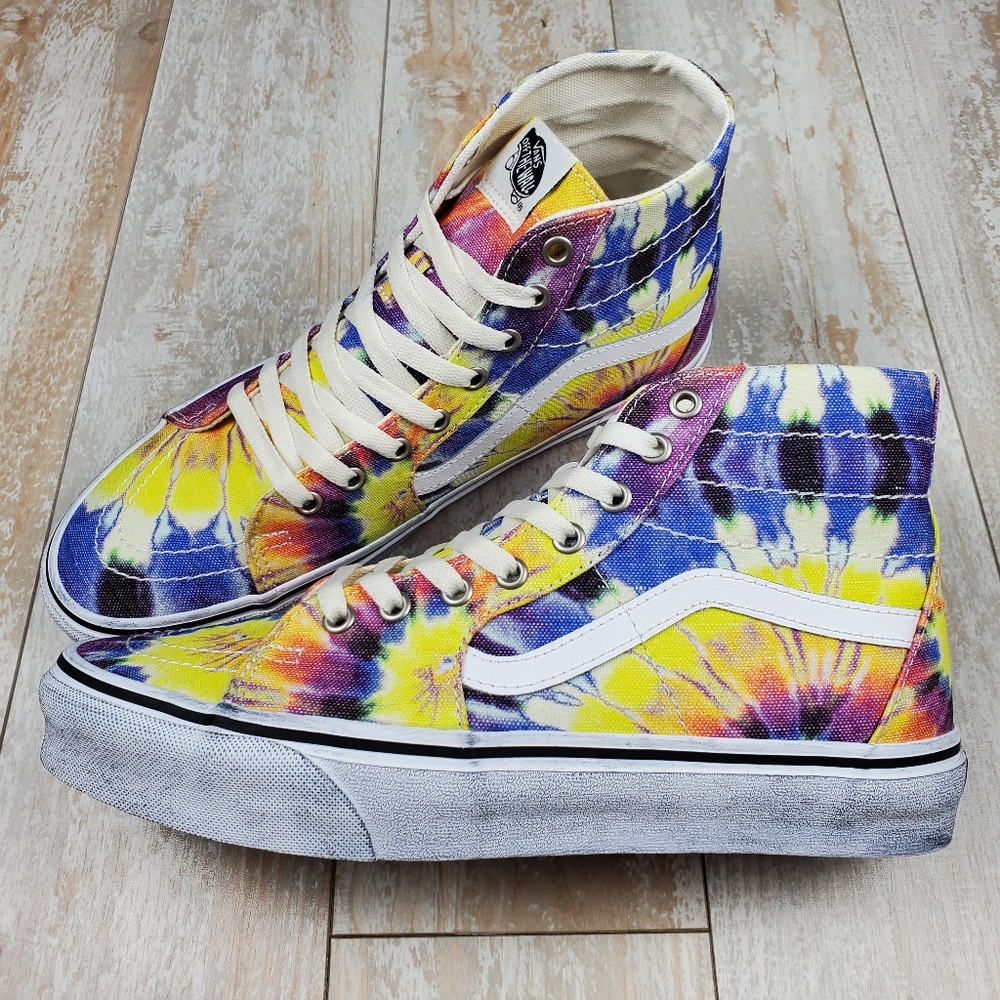 Vans SK8-Hi Tapered Washed Tie Dye - Picture 4 of 8